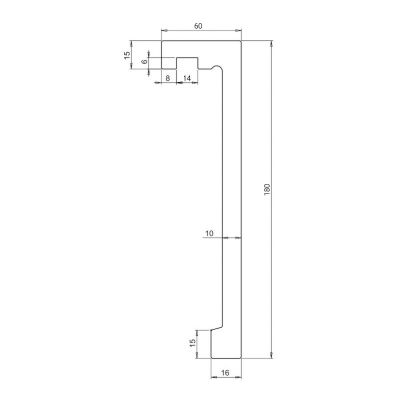 LK-04 Lightblocker listwa karniszowa LED Creativa by Cezar
