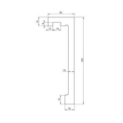 LK-02 Lightblocker Listwa karniszowa LED Creativa by Cezar